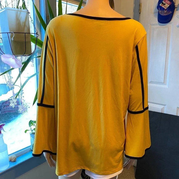 Grace The Perfect Fit Boho Stretchy Comfortable Summer Top Blouse Women Size M - Picture 2 of 5